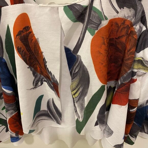 Zara Collection Crop Top. Multicolor. Medium - Picture 7 of 10